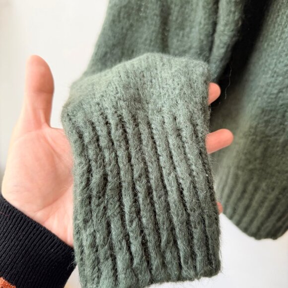 Diesel Made in Italy Mohair Wool Knit Sweater Multicolor Size M D48 - Picture 3 of 9